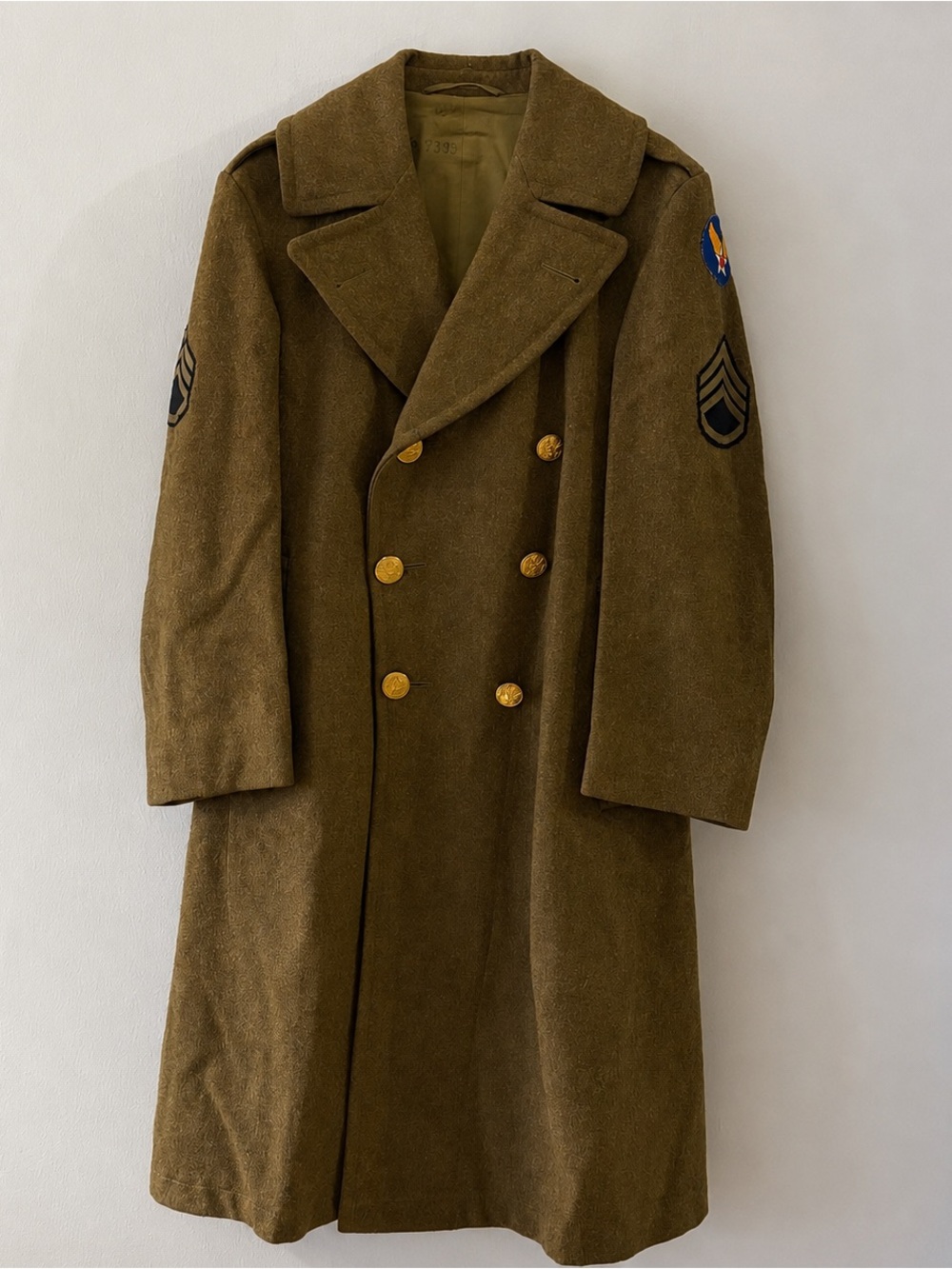 Vintage WWII USAF wool overcoat